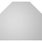 Ekena Millwork Octagonal Top Surface Mount PVC Gable Vent w/ 3-1/2"W x 1"P Standard Frame, 26"W x 24"H GVPOT26X2401SN - alternate 4